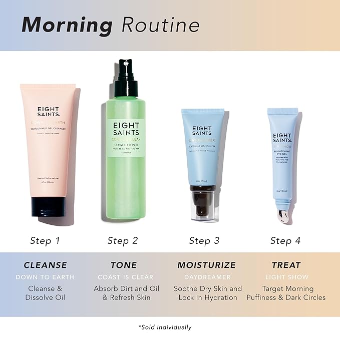 Eight Saints Daydreamer Soothing Anti Aging Face Moisturizer, Natural & Organic Fast Absorbing Oil Free Face Lotion With Hyaluronic Acid & Vitamin E, Hydrating Daily Facial Moisturizer, 2 Ounces-FemmiqueWomen