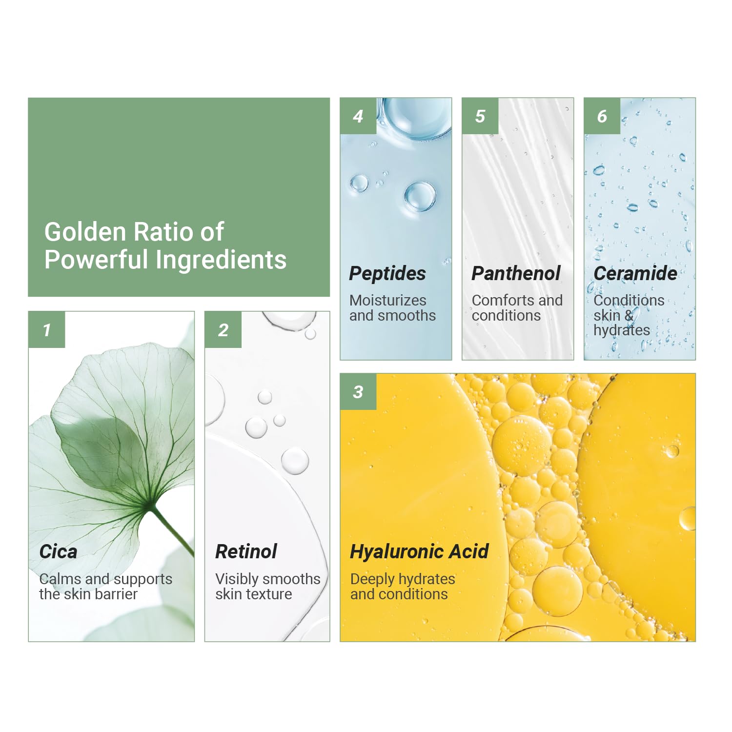 Meebak Cica Cream | Daily Repair Moisturizer with Niacinamide, Ceramide, & Retinol | Deep Hydration & Soothing | Locks in Moisture | Suitable for Sensitive Skin-FemmiqueWomen