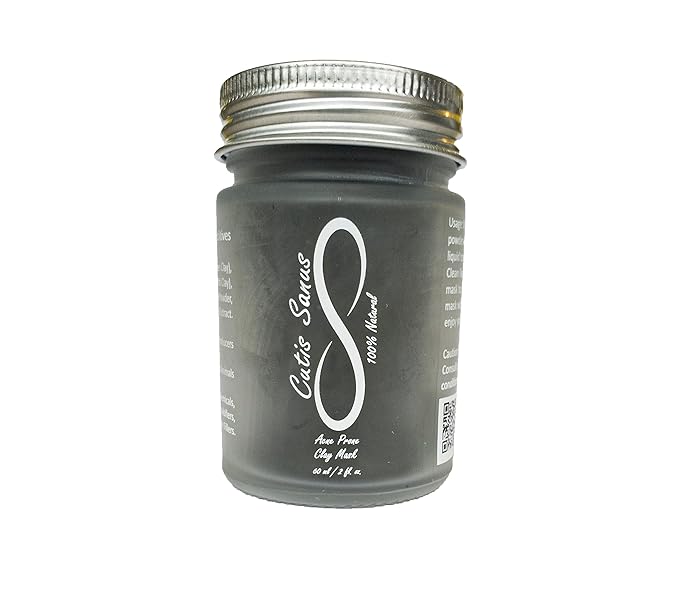 100% Natural Acne Prone Skin Clay Mask 60g All Clay & No Water-FemmiqueWomen