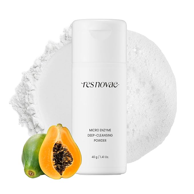 Enzyme Cleansing Powder – 40g (1.41 oz) – Purifies Pores, Removes Blackheads & Whiteheads, With Papain Enzyme for Smooth & Clear Skin | Low pH, Non-Irritating, For Sensitive Skin-FemmiqueWomen