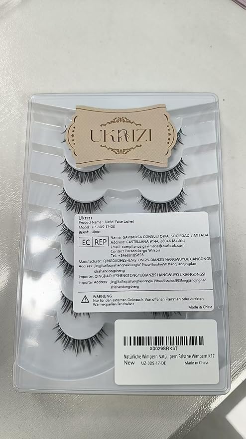 Natural Lashes Mink Natural Eyelashes False Eyelashes Natural Look False Lashes Wispy Eye Lashes Cat Eyelashes Fake Lashes KD292-FemmiqueWomen