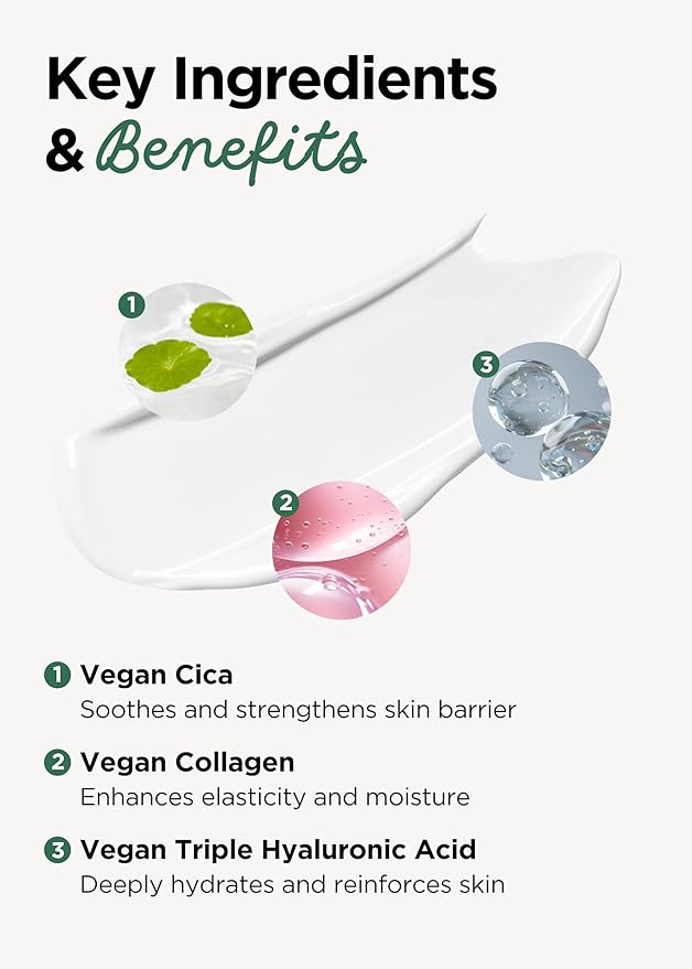 Bewants gua sha neck cream roller, korean neck cream with massage roller, rapid lift neck serum roll on, moisturizer for tightening skin with centella asiatica (2 Pack)-FemmiqueWomen