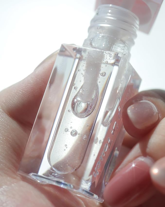 Jelly Plumper Tint (P01 Sparkling Champagne) | Non-Sticky, Long-Lasting & Moisterizing Lip Plumper | Vegan and Cruelty-Free Korean Lip Tint-FemmiqueWomen