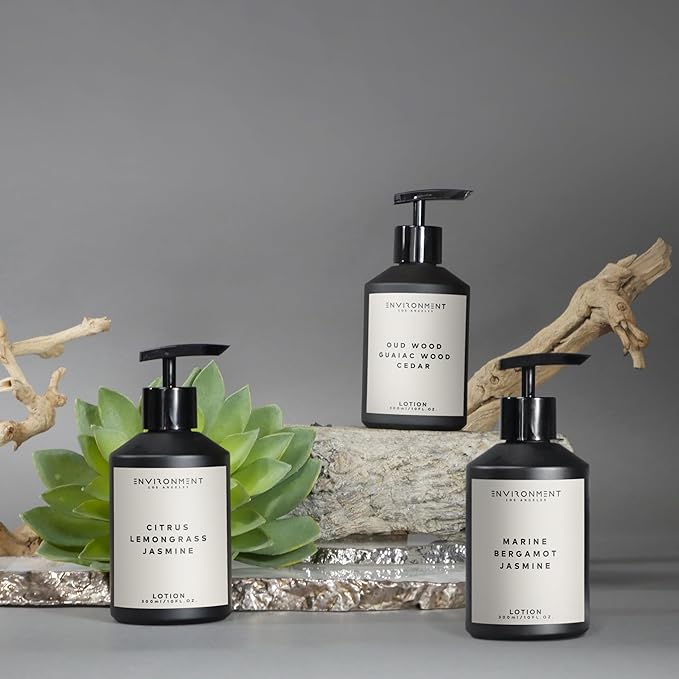 ENVIRONMENT Inspired by Designer Perfume CN5 Lotion, 300ml Luxury Scented Lotion (Neroli | Ylang | Bergamot) Bathroom Luxury, Men & Women High-End Body Lotion, Hand Cream, Dry Skin Treatment-FemmiqueWomen