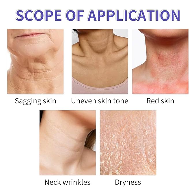 Neck Firming Cream, Neck Tightening Cream, Tighten and Lift Neck Cream, Neck Creams for Tightening and Firming Sagging Skin, Help Reduce Fine Lines & Wrinkles-FemmiqueWomen