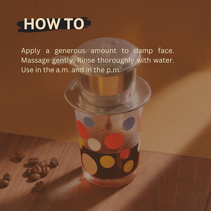 Cocoon Dak Lak Coffee Cleanser, Vegan Facial Cleanser Low PH, Daily Face Wash for All Skin Types, Gentle Makeup Remover, With Antioxidants for Glowing Skin & Less Visible Pores-FemmiqueWomen