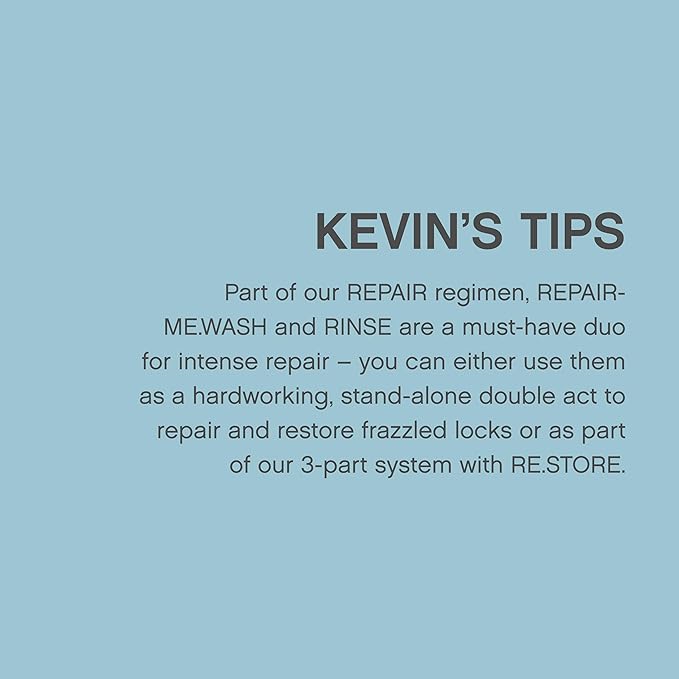 KEVIN.MURPHY REPAIR-ME.WASH - Moisturising Hair Repair Shampoo - Hydrating Frizz Control Shampoo - Sulphate & Paraben Free Hair Care - 1 L / 33.8 fl oz-FemmiqueWomen