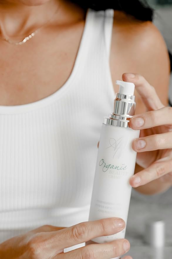 Organic Beauty Cream 4oz with Anti-Aging Antioxidants and Essential Fatty Acids Plant Based Made in USA-FemmiqueWomen