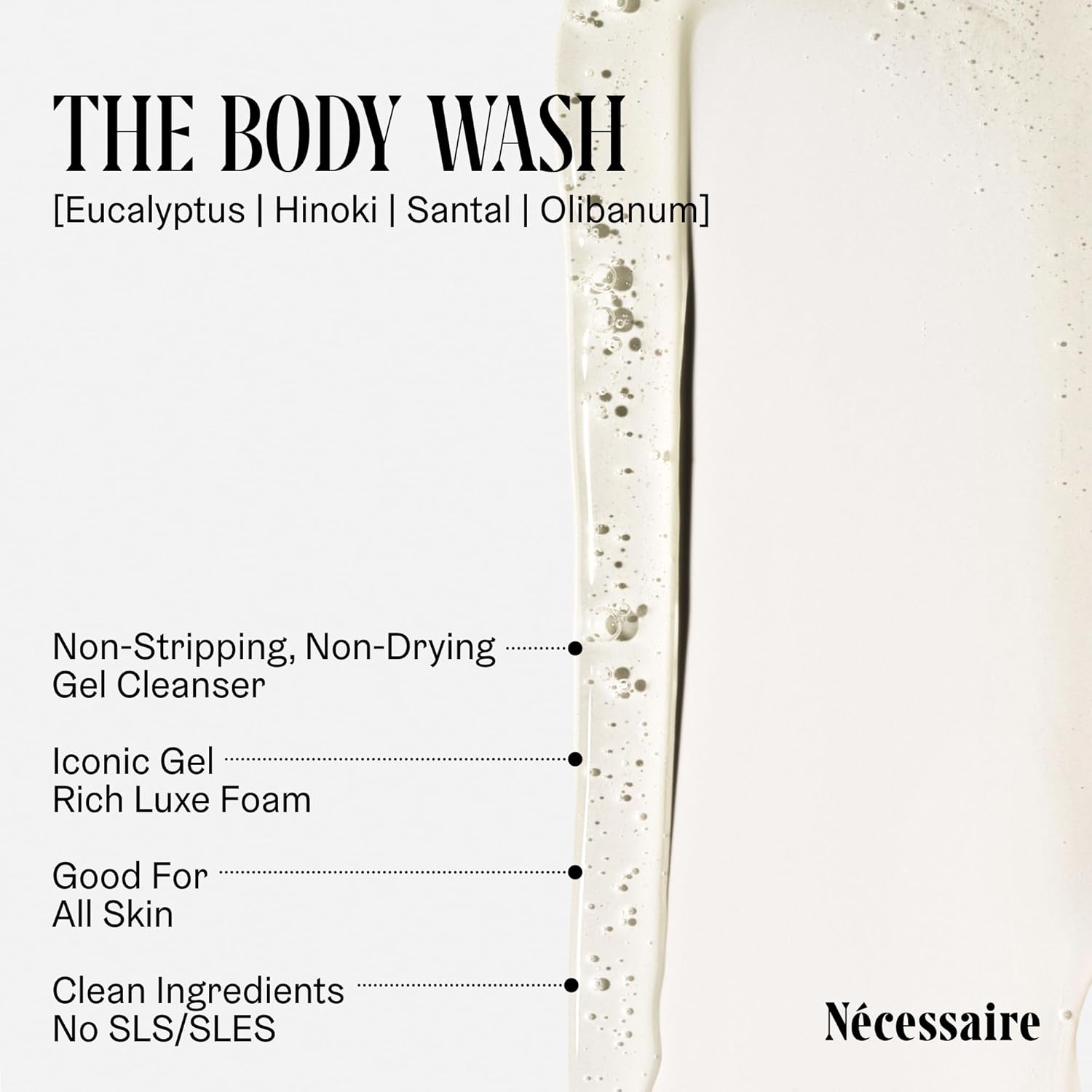 Nécessaire The Body Wash - Collection Set. Self Care Gifts for Women + Men, 4x Travel Size Skin Care Set, Natural Body Wash for Women + Men. With Vitamins + Niacinamide. Gel Cleanse, 3.4 fl oz.-FemmiqueWomen