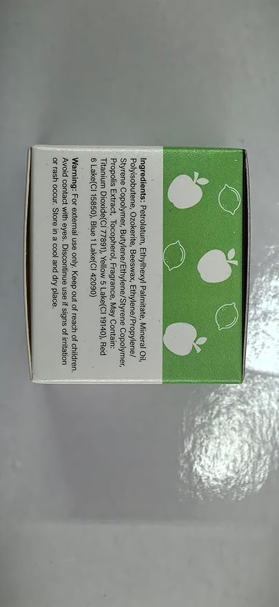 2 PCS Bee Lip Balm Honey Pot, Honey & Apple Lime Sleeping Lip Mask Overnight, Hydrating Prevention Dry and Cracked Lip Scrub, Reduces Lip Lines, Brightening Lip Color-FemmiqueWomen