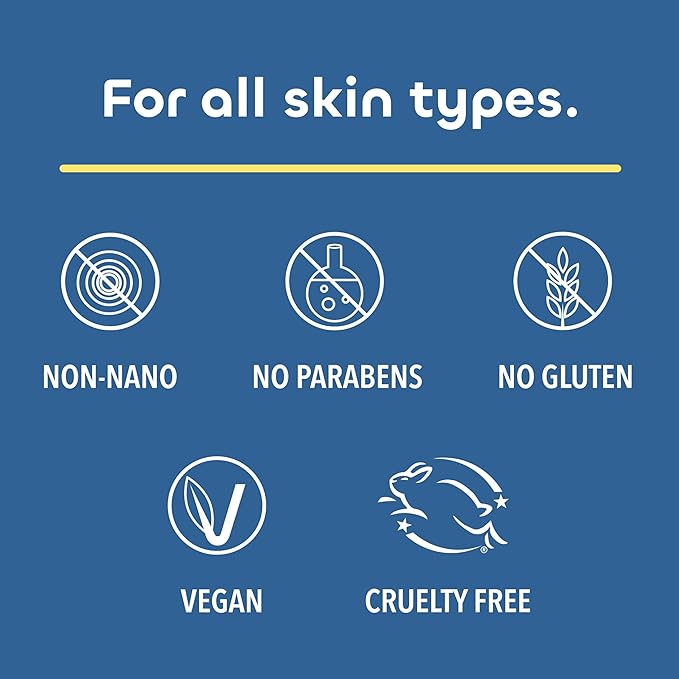 Seaweed Bath Co. Hydrating Clear Mineral Lip Shine SPF 20 Sunscreen Zinc Oxide Lip Balm, 0.28 Oz, Moisturizing Care for Dry, Chapped Lips-FemmiqueWomen