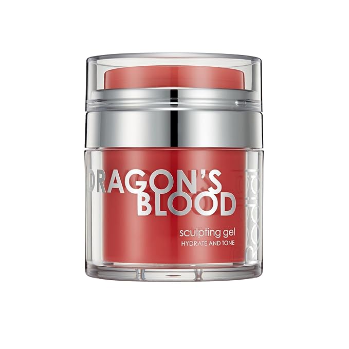 Rodial Dragon's Blood Sculpting Gel 1.7 fl oz - Rejuvenating, Ultra-Hydrating Face Cream - Refreshing Gel/Cream Formula - Triple Action Collagen Formula for a Firmer, Tighter and Smoother Skin Look-FemmiqueWomen