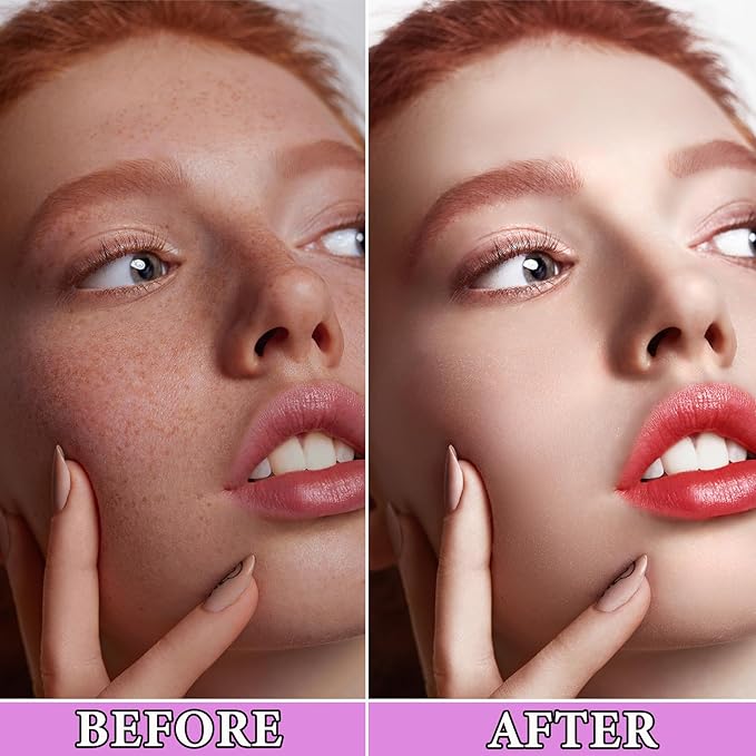 2Pcs Color Correcting Facial Serum,Isolation Cream,Pore Primer,Invisible Pore,Skin Tone Correcting,Moisturizing Concealer Foundation Face Makeup Brightening Primer Base-FemmiqueWomen