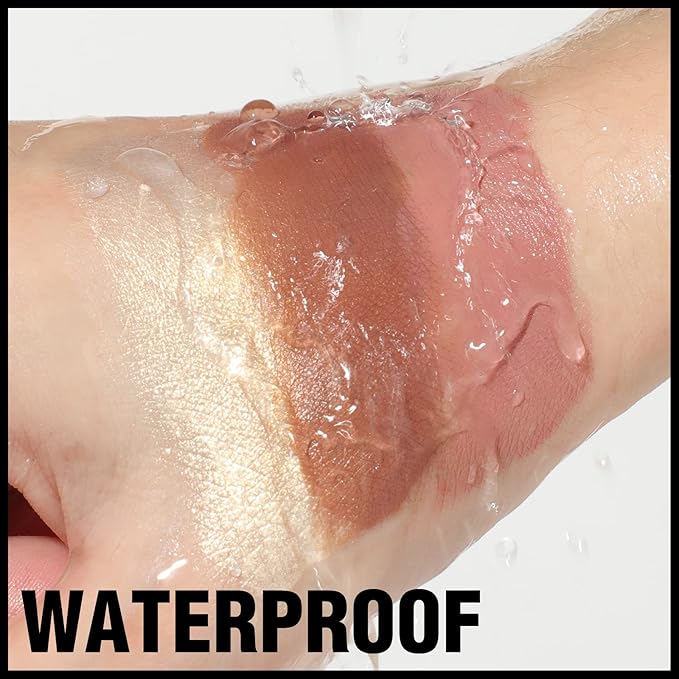 3 Pcs NEUTRAL Contour Stick Set,Cream Blush & Highlighter Bronzer Pen,Long Lasting & Smooth Natural Face Contouring Illuminator,Professional Makeup Kit for All Skin-FemmiqueWomen