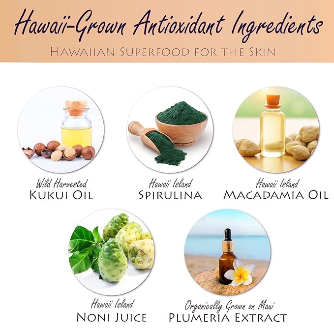 Kokua Sun Care SPF 50/80 Lotion Hawaiian Reef Safe Non Nano Zinc Oxide Sunscreen for Face & Body, Moisturizing Sun Protection Cream, Mineral Water Resistance, Cruelty Free, Natural Vegan Formula-FemmiqueWomen