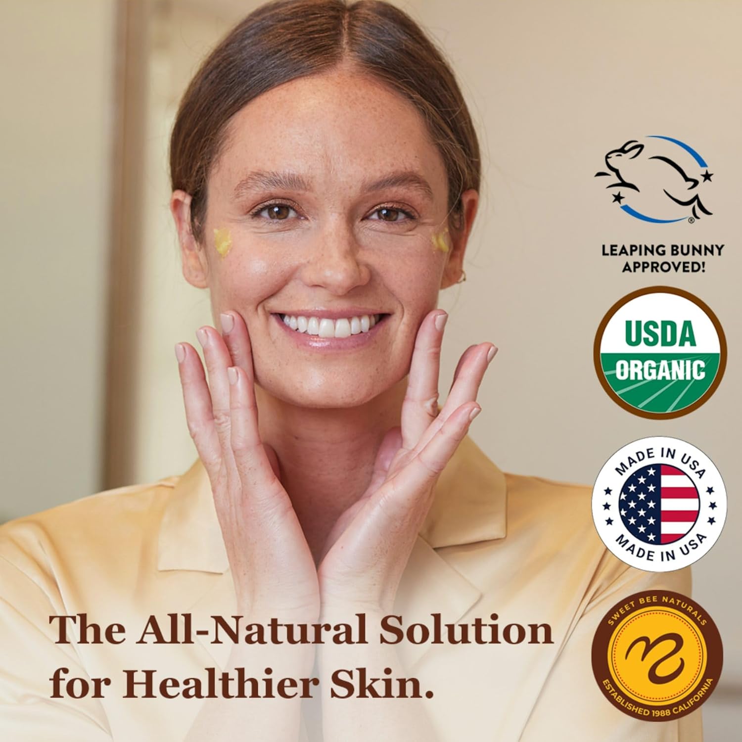 Sweet Bee Naturals All-in-One Skin Balm Sachets - 4ml Each, Certified Organic, Deep Moisture & Hydration for On-the-Go Skincare, Ideal for Busy Lifestyles, Travel-Friendly - 15 Pack-FemmiqueWomen