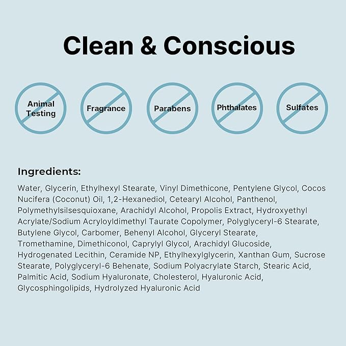 COSRX Hyaluronic Acid Moisturizer for Day & Night with Pro Vitamin B5 (D Panthenol) 50ml/1.69 fl.oz | Propolis Extract, Ceramide, Long Lasting Hydration for Dry, Sensitive Skin, Korean Skin Care-FemmiqueWomen