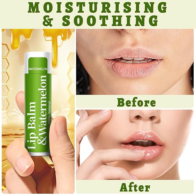 20 Pack Lip Balm, 12 Flavored Natural Lip Balm Bulk Set, Moisturizing Bulk Mini Balm Pack for Dry Cracked Lips,Hydrating for Gifts Party Favors(4.2g/0.15oz)-FemmiqueWomen