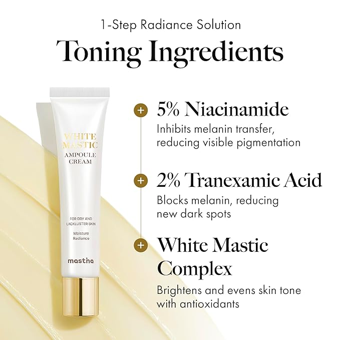 White Mastic Ampoule Cream 40ml-FemmiqueWomen