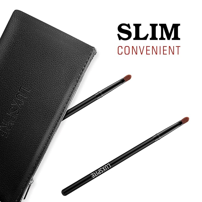 Luxspire Lip Brush Concealer Brushes 2 Pieces, Lipstick Gloss Brushes Applicators Eyeshadow Lip Liner Makeup Brush Cosmetics Make Up Tools, Small Make Up Brushes-FemmiqueWomen