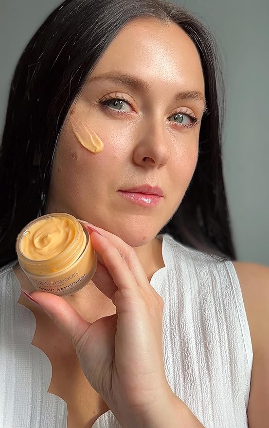 MY ATOMIC BAKUCHIOL Cream for Eyes, Face and Neck – Bakuchiol + Purified Quinoa Seed Polysaccharides | Anti-Aging, Lifting & Brightening | Retinol Alternative | Vegan & Dermatologically Tested – 45ml-FemmiqueWomen