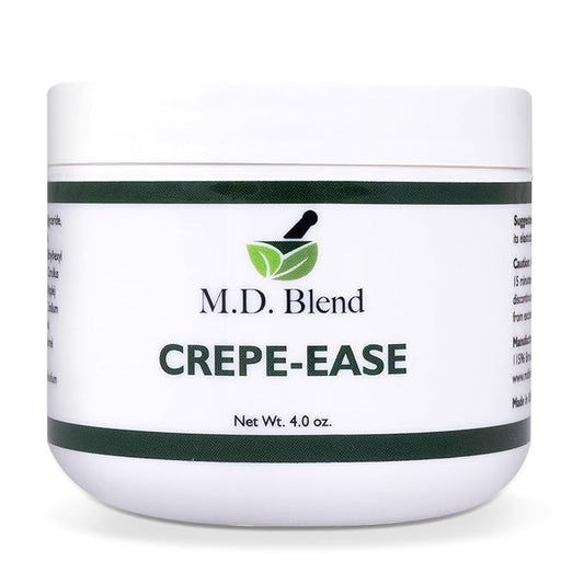 Crepe-Ease - Fragrance Free, Deeply Hydrating Moisturizer Body Butter for Smooth, Firm, Youthful Skin - Powerful Repair Complex with Hyaluronic Acid and Ceramides for Crepey Skin - 4 oz-FemmiqueWomen