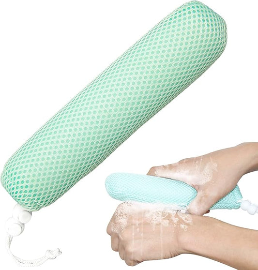 Long Handle Bath Brush,Anti-Slip Curve Handled Bath Body Brush, Back Scrubber for Shower,Easy Reach for Seniors, Suitable for Elderly/Pregnant Aid Bathing & Shower