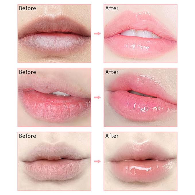 3 Pcs Bee Lip Balm Honey Pot, Honey Strawberry Apple Lip Mask Overnight, Moisturizing Lip Sleeping Mask, Hydrate Repair Prevent Dry Cracked Lip Exfoliator Lip Care (Honey+Strawberry+Apple Lime)-FemmiqueWomen