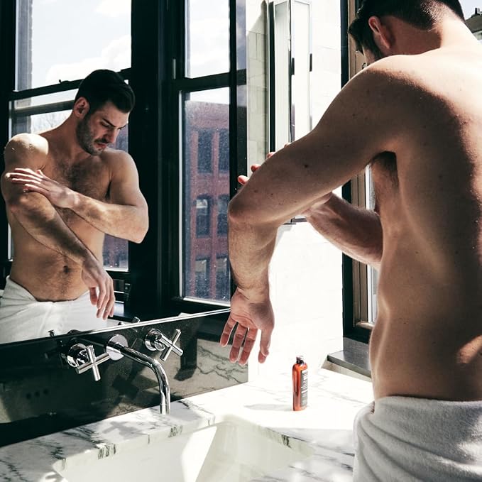 Brickell Men's Deep Moisture Body Lotion for Men, Natural and Organic Protects and Hydrates Dry Skin, 8 Ounce, Scented-FemmiqueWomen