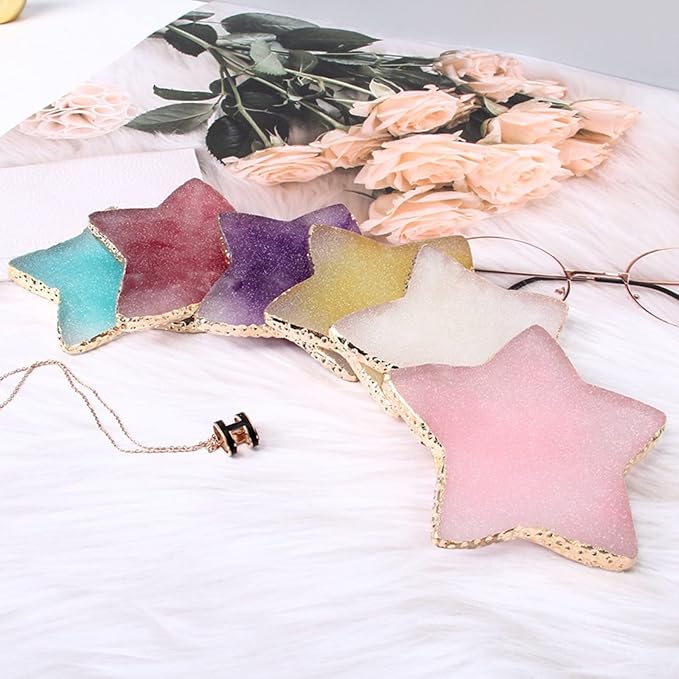 1 Piece Nail Art Palette Nail Polish Palette Mixing Palette Makeup Plate Nail Plates for Nail Art Nail Tip Holder Nail Art Display-FemmiqueWomen