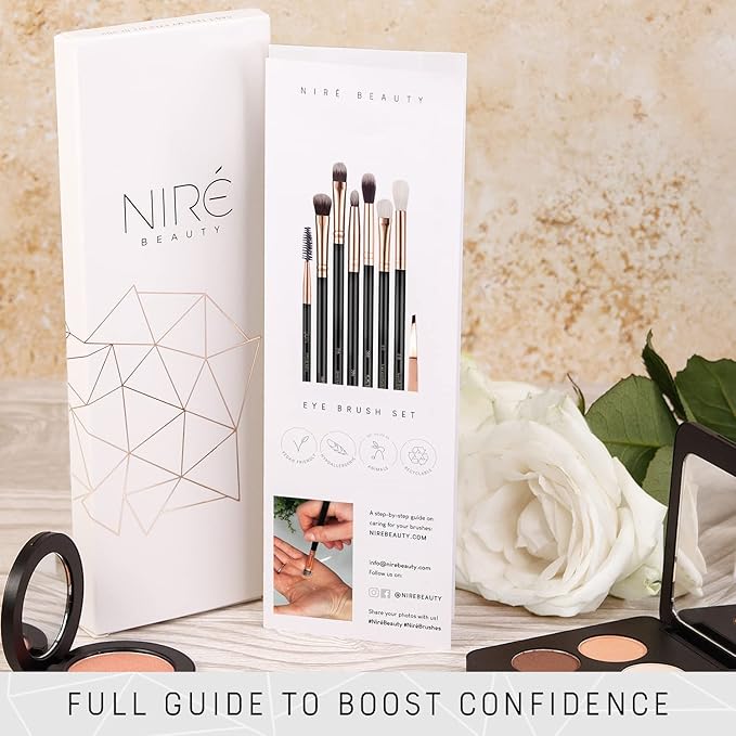Niré Beauty Most Loved Artistry and Eye Brush Set - Your Best Selection of Makeup Brushes Great for Professionals and Beginners-FemmiqueWomen