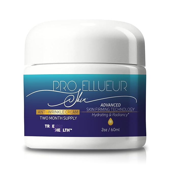 Pro Ellueur Skin Cream - Anti-Wrinkle Cream - Two Month Supply - Advanced Skin Firming Technology to Help Reduce Signs of Aging - Lift, Firm, Tighten - Lasting Hydration - Non-Greasy Formula-FemmiqueWomen