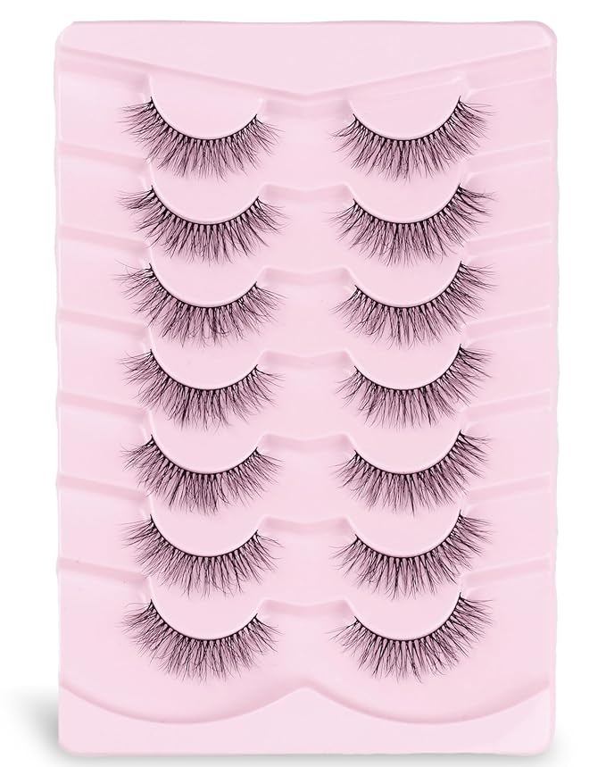 Lashes Wispy False Eyelashes Mink Lashes Natural Lashes Fake Lashes Strip Lashes Cat Eye Lashes Natural Eyelashes UP9-FemmiqueWomen