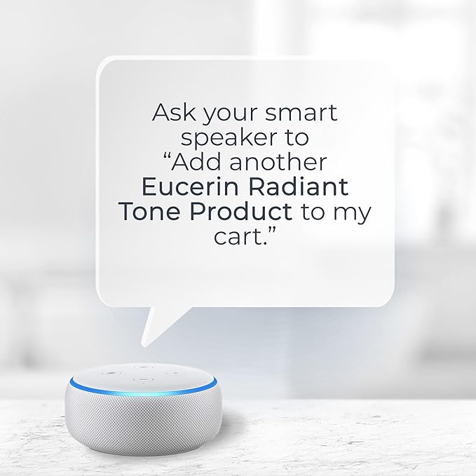 Eucerin Radiant Tone Face Cleanser Gel with 2% Exfoliating AHA Complex, Gentle Face Wash Improves Skin Clarity and Boosts Radiance, All Skin Types, 6.8 Fl Oz Bottle-FemmiqueWomen