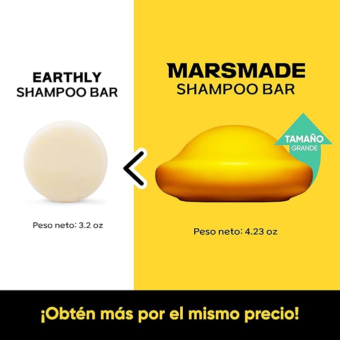 Ginger Shampoo Bar 2.0 - Hydrating & Moisturizing Natural Hair Soap Bar Shampoo for Hair Vitality & Scalp Nourishment - Bathing Soap Solid Shampoo for All Hair Types (120g, 4.23oz)-FemmiqueWomen