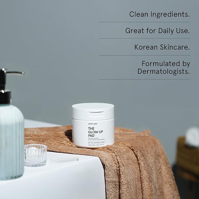 Rice Toner Pads Korean Skin Care Daily Exfoliating Pads for Face: THE GLOW UP Centella AHA PHA Niacinamide Brightening Toner for Mens Skincare, Facial Cleansing, Acne Pores, Dark Spots & Skin Radiance-FemmiqueWomen