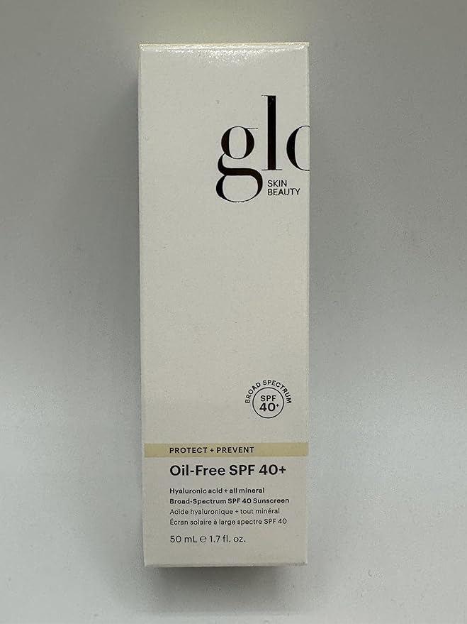Glo Skin Beauty Oil Free SPF 40+ Hyaluronic Acid Infused All Mineral Sunscreen - Protect Against Sun Damage & Aging Environmental Skin Stressors - Weightless, Invisible Finish-FemmiqueWomen
