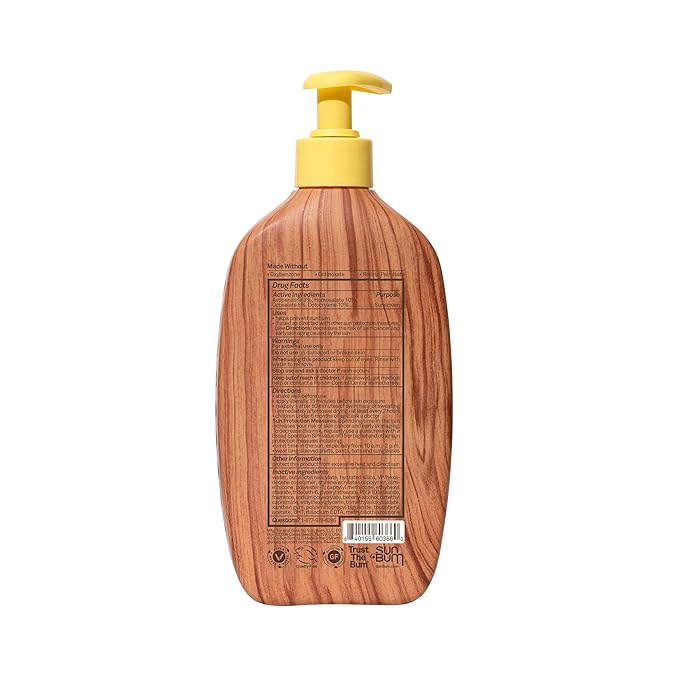 Sun Bum Original SPF 50 Sunscreen Body Lotion - Broad Spectrum Moisturizing Sunscreen with Vitamin E - Hawaii 104 Act Compliant (Made Without Octinoxate & Oxybenzone) - 16 oz-FemmiqueWomen