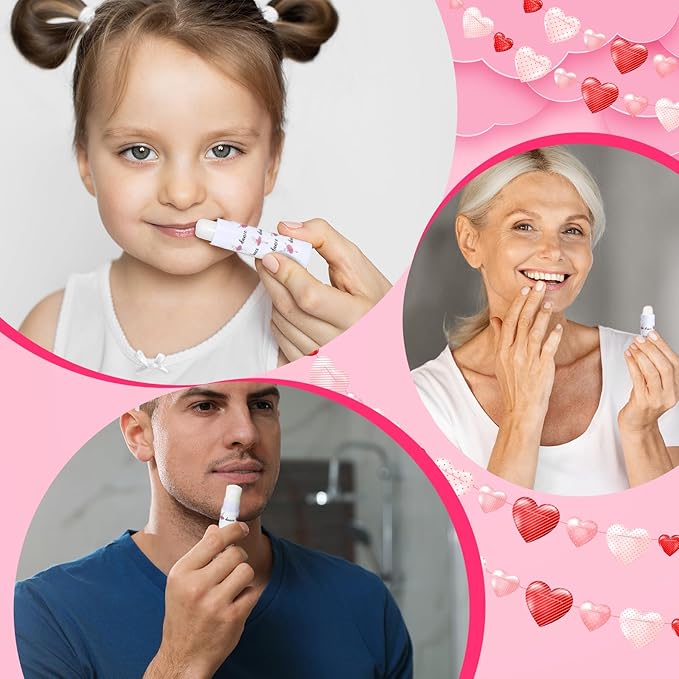 12 Pack Dance Theme Ballet Lip Balms Bulk Moisturizing Lip Balms Back To School Gift Ballet Gifts Lip Balm Christmas Thanksgiving Day Dance Party Thanks Gift for Dancer Girl Woman-FemmiqueWomen