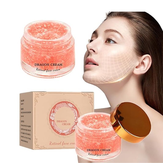 2Pcs Dragons Blood Easy Cream, Dragons Blood Easy Face Cream, Retinol Dragon Blood Cream, Hydrate Skin and Decrease Wrinkles, Lightweight Face Moisturizer for All Skin Types-FemmiqueWomen