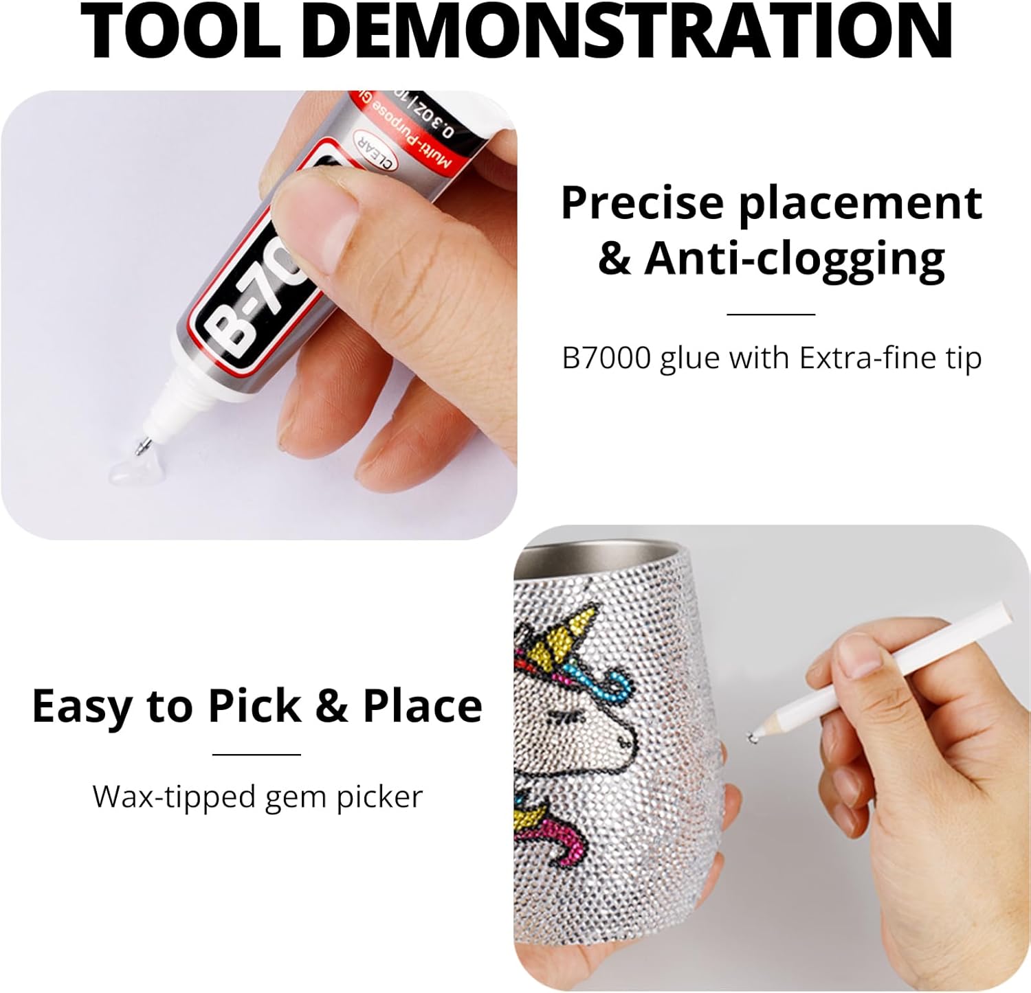 16000Pcs Flatback Pearls for Crafting, White Flat Back Assorted Sizes 2/3/4/5/6/8/10mm Half Pearl Beads Bedazzling for Crafts Clothing Tumbler Shoes Wedding Gown Nails with B7000 Jewelry Making Glue-FemmiqueWomen