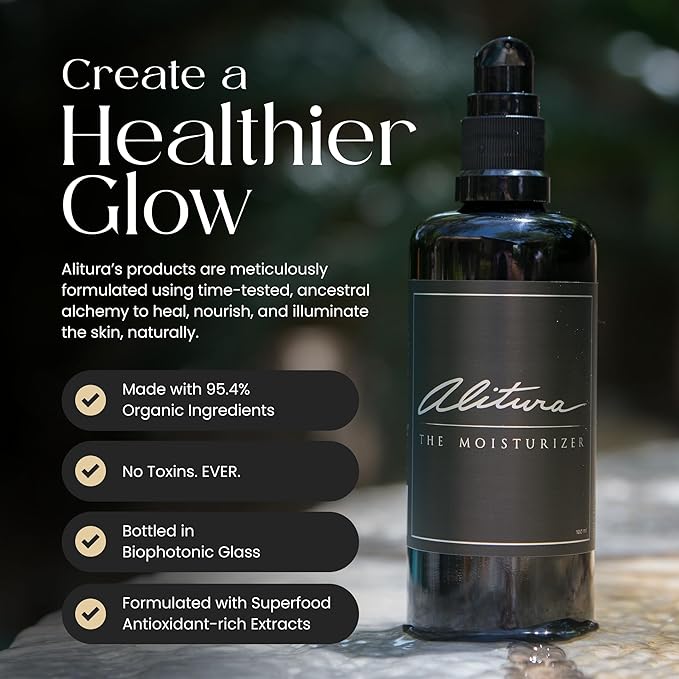 Alitura Naturals Face Moisturizer for Men & Women – 50ml Daily Hydrating Cream with Aloe Vera, Bee Propolis, Sea Buckthorn, & Honey – Anti-Aging, Soothing, Non-GMO, USA Made-FemmiqueWomen