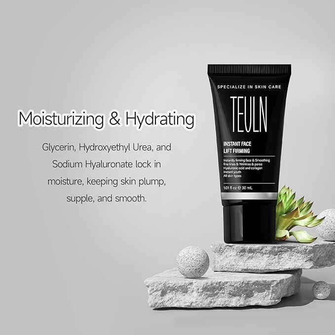 2.0 Instant Face Lift Cream,Instant Face Tightener,Smoothing Fine Lines, Deep Wrinkles and Pores ，Rapidly Improves the Look of Aged Skin 1.01oz-FemmiqueWomen