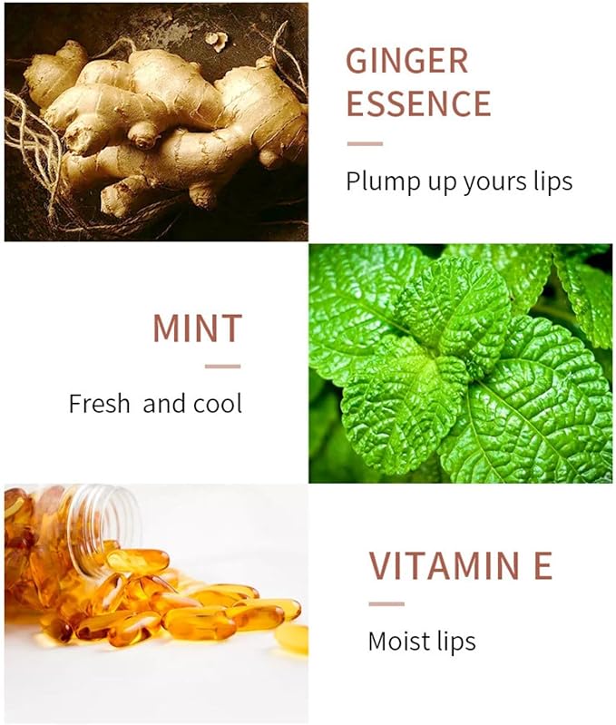 2Pcs Lip Plumper Set, Natural Lip Plumper kit, Day and Night Lip Plumper, Softer Bigger Fuller Cosmetics Plumper Lips-FemmiqueWomen