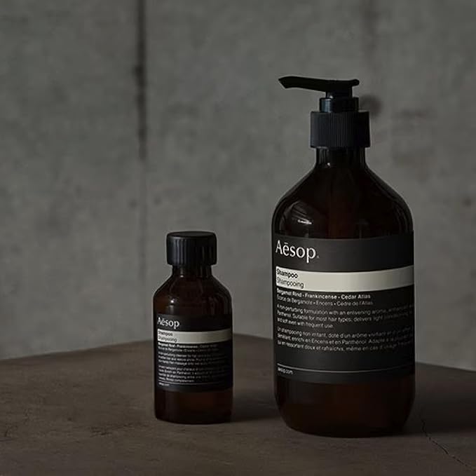 Aesop Shampoo | Soften Hair, Restore Shine | Bergamot Rind, Frankincense, Cedar Atlas | 16.9 oz / 500mL-FemmiqueWomen