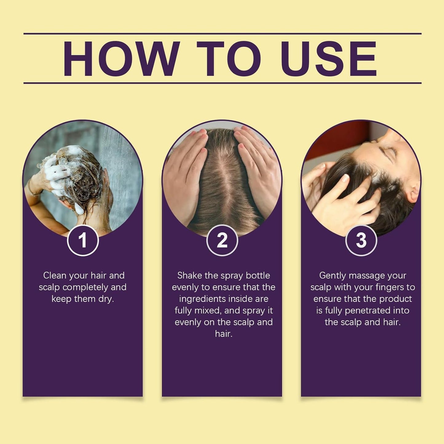 2 Pcs Hair and Scalp Sunscreen Spray SPF 30, Weightless Invisible Mist UV Protection Hair and Scalp Sunscreen Spray Non Greasy.-FemmiqueWomen