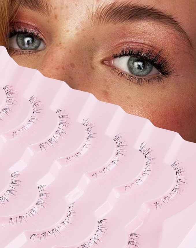 Eyelashes False Bottom Lashes Lower Lashes Fake Bottom Eyelashes 7 Pairs R-2-FemmiqueWomen