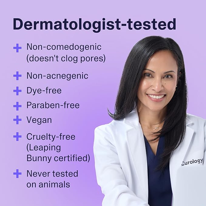 Curology Gel Face Moisturizer, Daily Face Lotion with Hyaluronic Acid, for Oily, Dry or Sensitive Skin, 1.7 fl oz-FemmiqueWomen