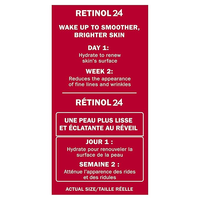 Olay Retinol 24 Face Moisturizer, Anti-Aging Night Cream for Women, Trial Size, Fragrance-Free, Non Greasy - Anti-Wrinkle, Smooth Fine Lines, Tightening Skin Care - Peptides, Glycerin, 0.5 Oz-FemmiqueWomen