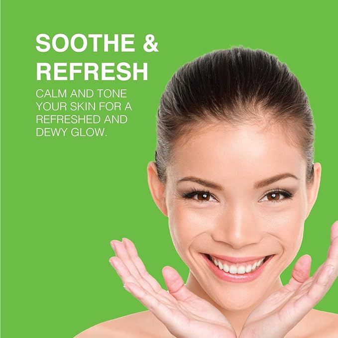 | Face & Body Mist Spray - Soothing Cucumber Water With Moisturizing Hyaluronic Acid | Instant Soothing, Cooling, Conditioning | 8 FL OZ-FemmiqueWomen